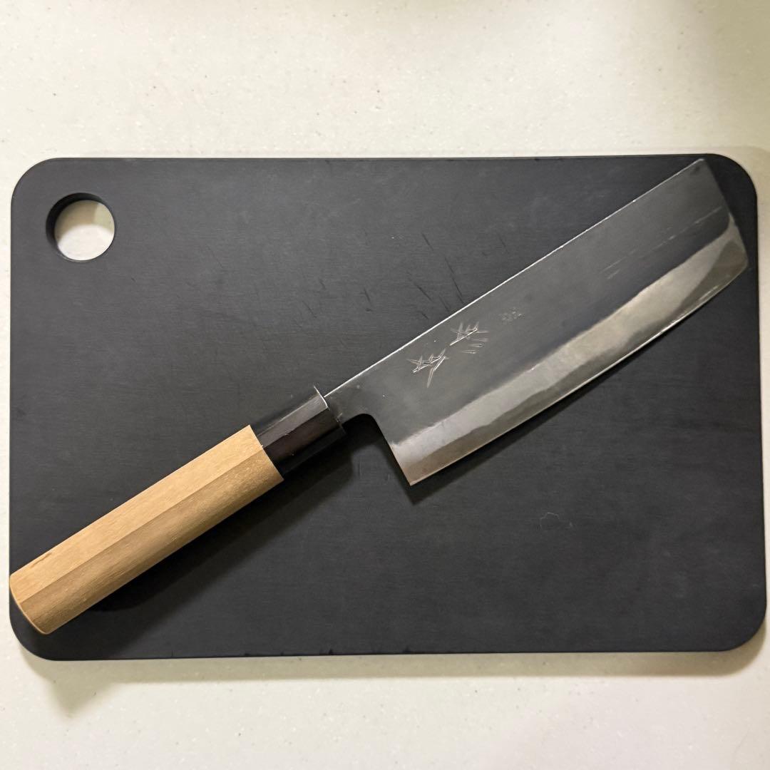 東京杉本 菜切包丁 木製ケース＋砥石付き