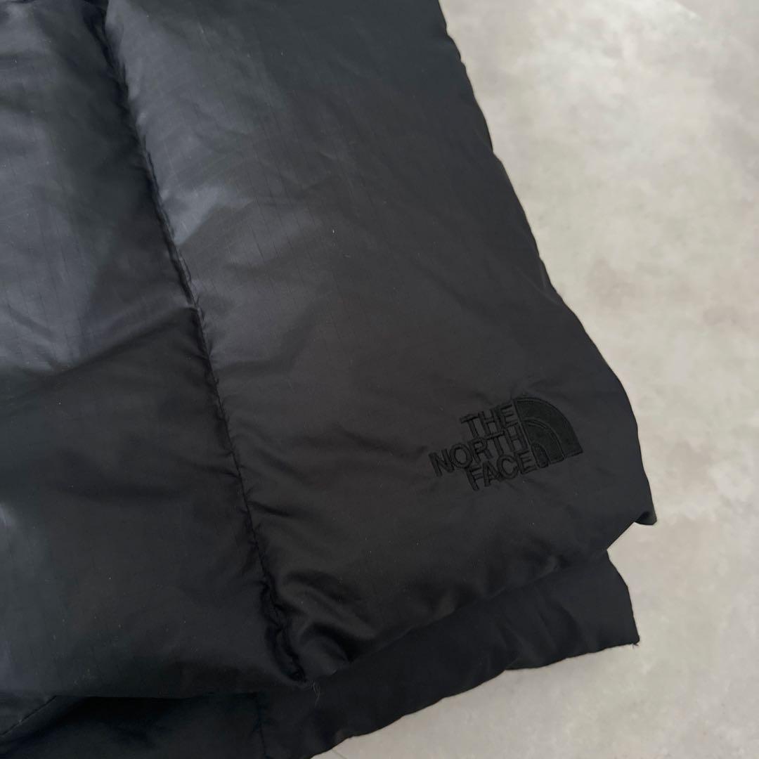 THE NORTH FACE ブラックダウンマフラー