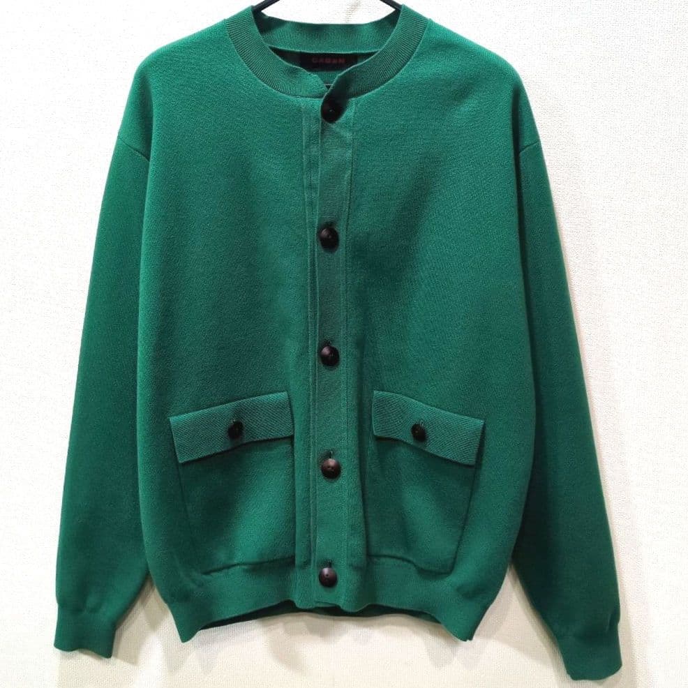 【希少】CABaN キャバン コットンカシミヤ カーディガン/Мサイズ