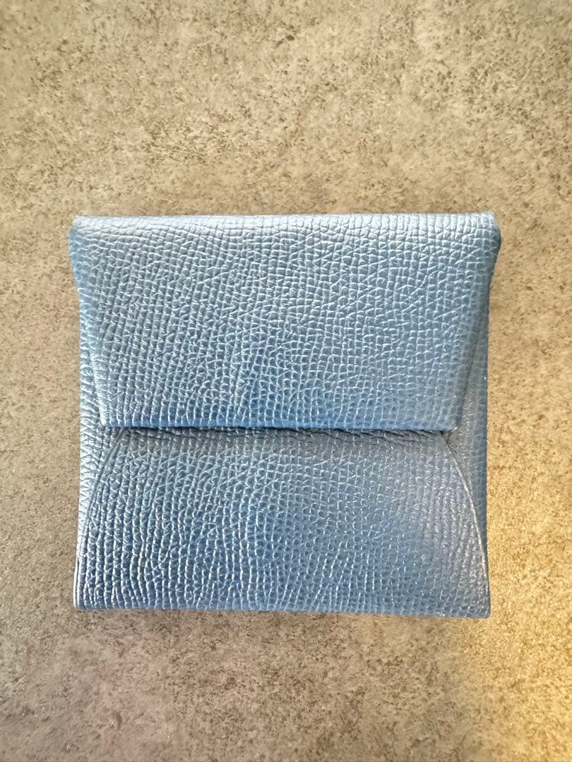 HERMES エルメス　ケース　バスティア　ネイビー