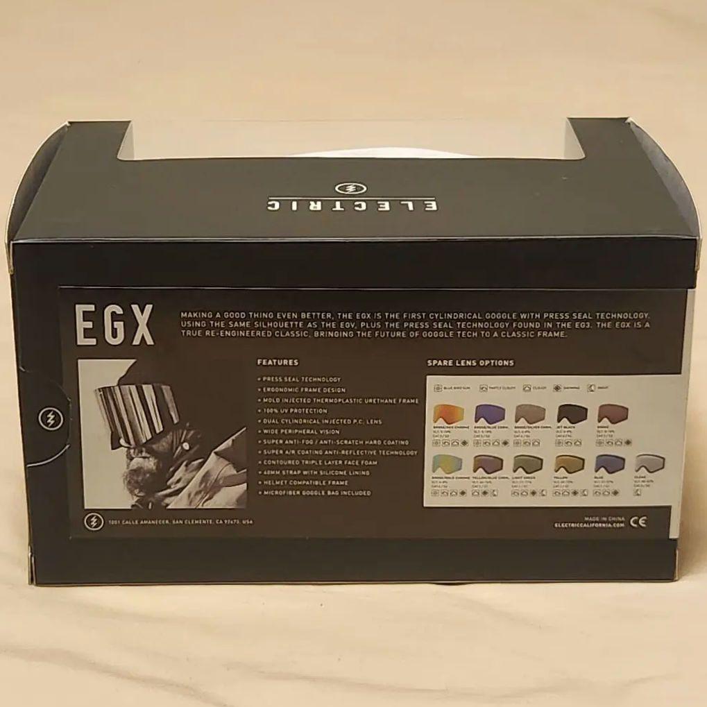 ELECTRIC x VOLCOM 限定コラボ ゴーグル EGX ミラーレンズ