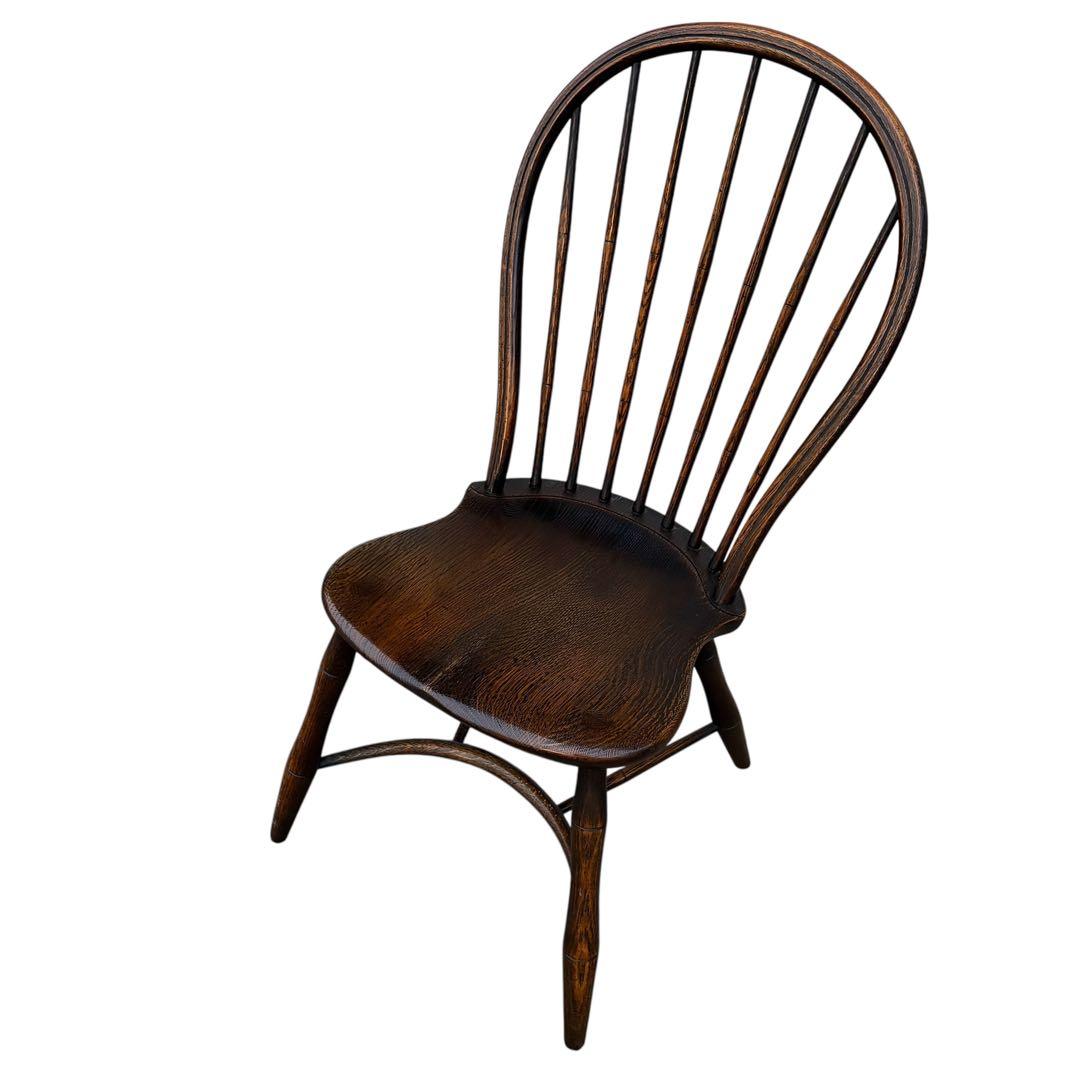 【美品】飛騨産業 キツツキ PROVINCIAL ボウバックチェア アームレス②