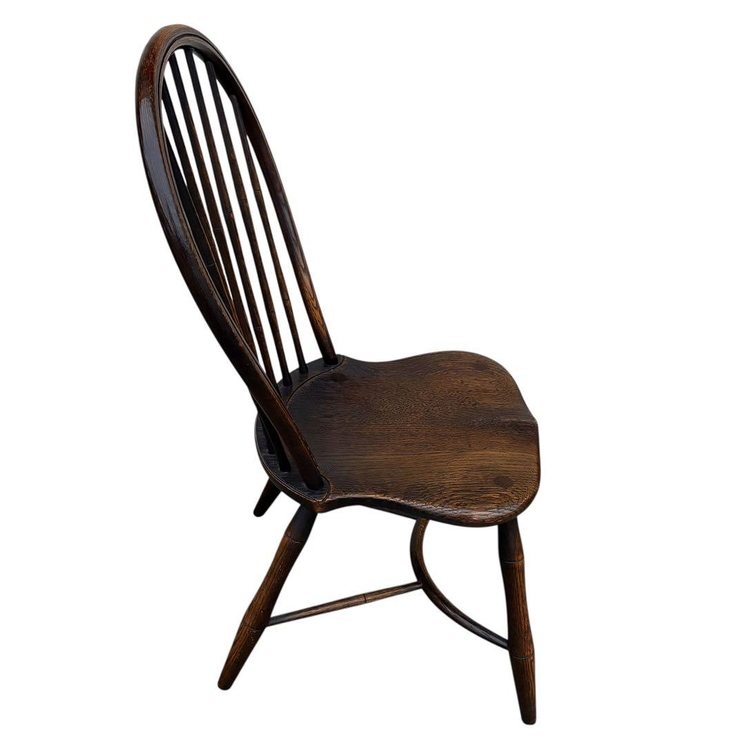 【美品】飛騨産業 キツツキ PROVINCIAL ボウバックチェア アームレス②