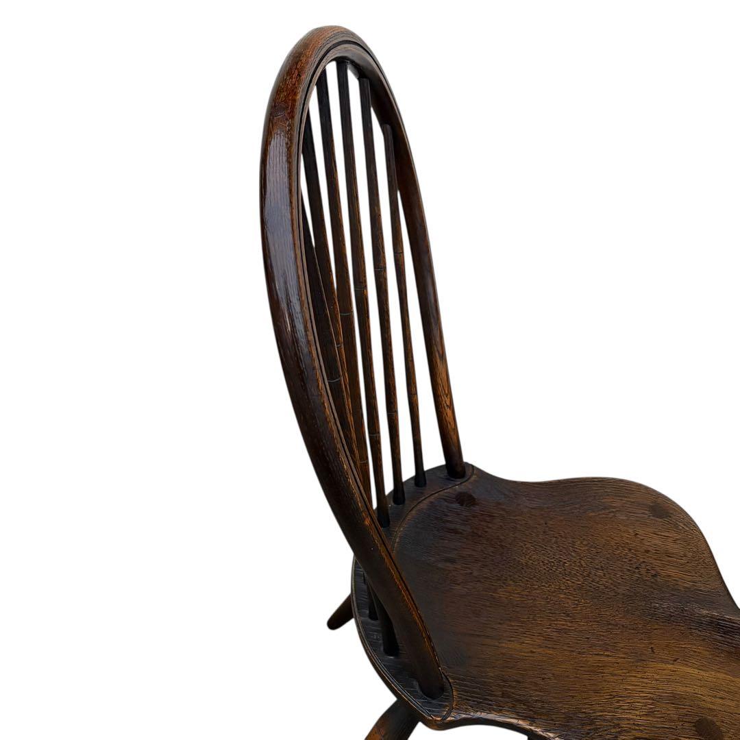 【美品】飛騨産業 キツツキ PROVINCIAL ボウバックチェア アームレス②