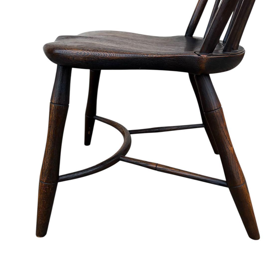 【美品】飛騨産業 キツツキ PROVINCIAL ボウバックチェア アームレス②