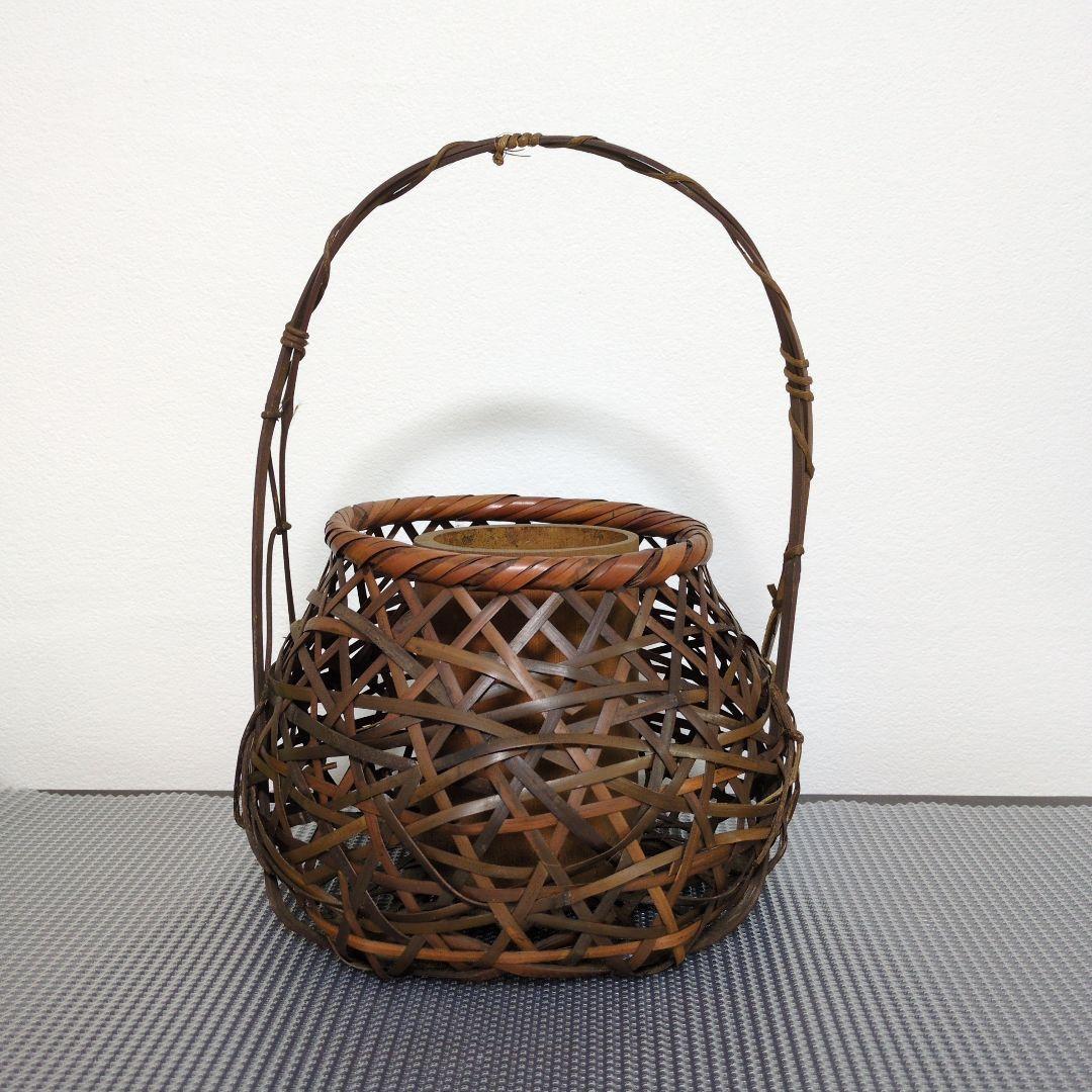 花篭　花入　茶道具　華道具　竹籠　花籠