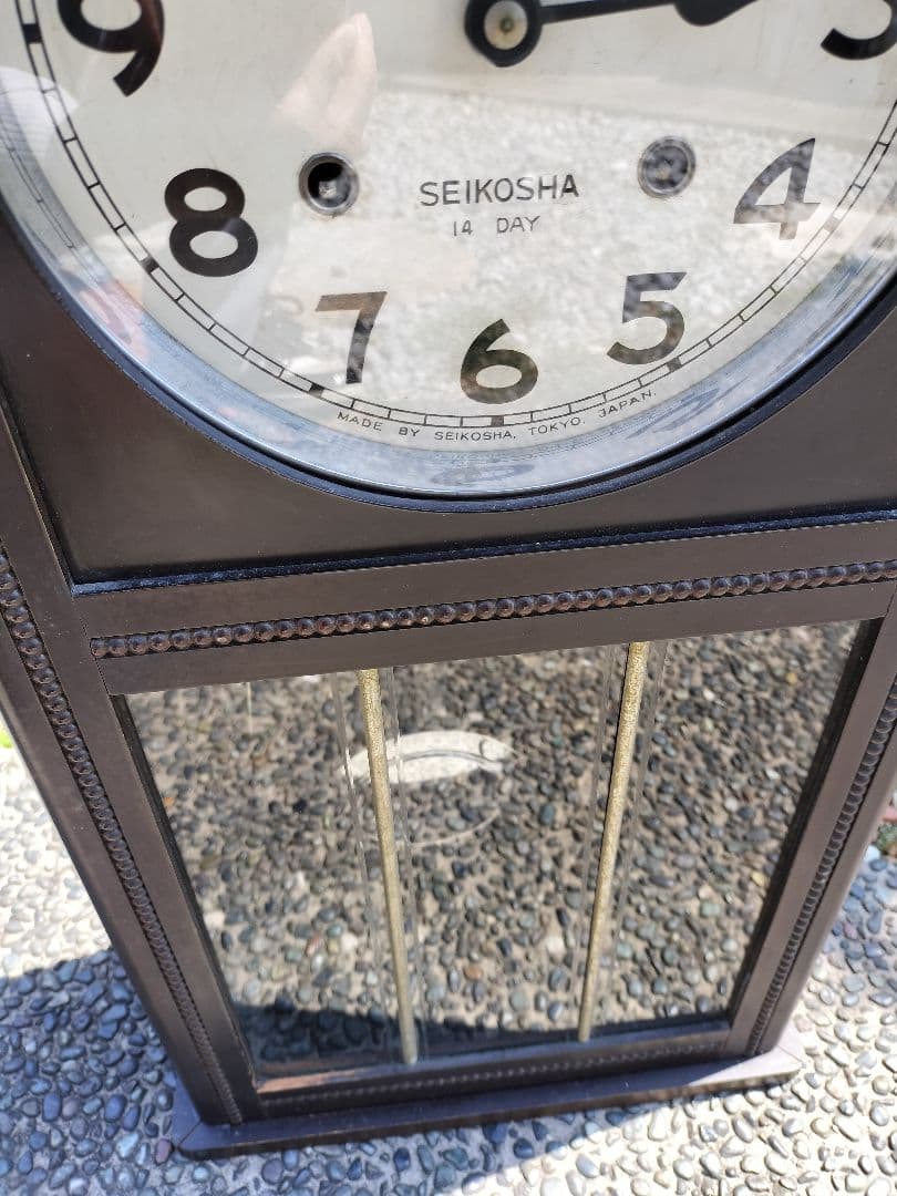 SEIKOSHA クラシック木製掛時計