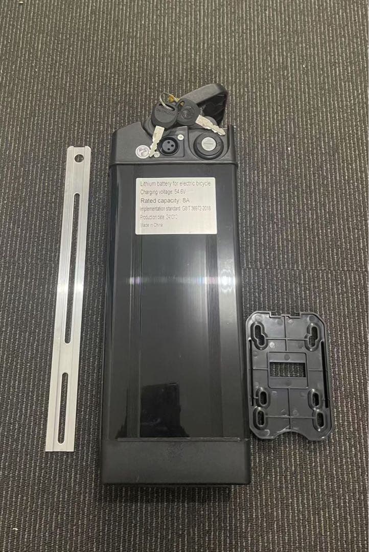 新品PSE 48v8ah 電動自転車用バッテリーと48V2Aファン付充電器セット