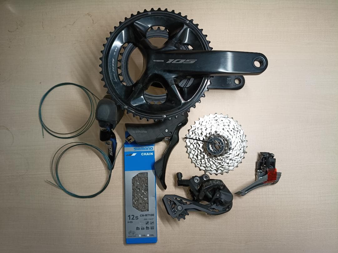 シマノ 105 R7100 12速 コンポセット　Aランク