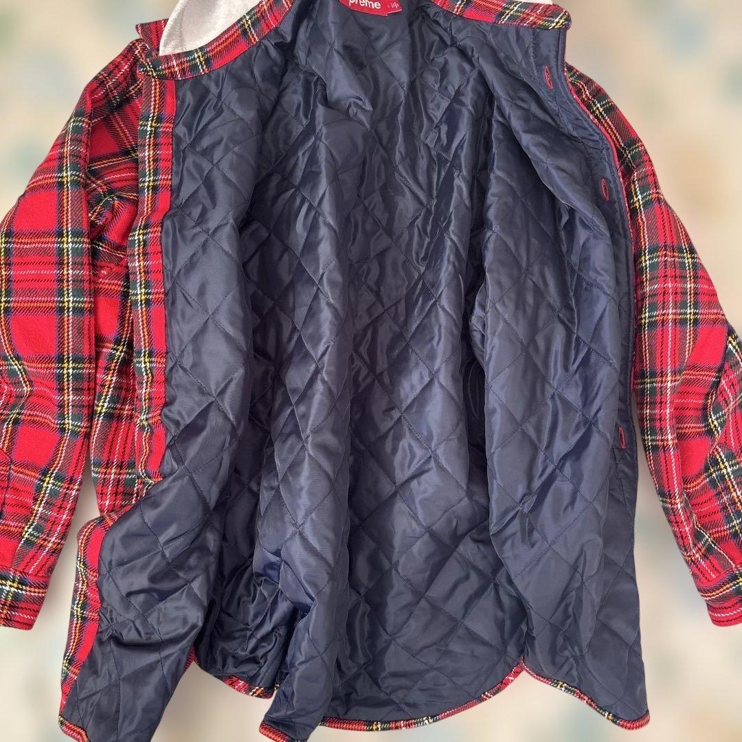 Supreme Tartan Flannel Hooded Shirt Lサイズ