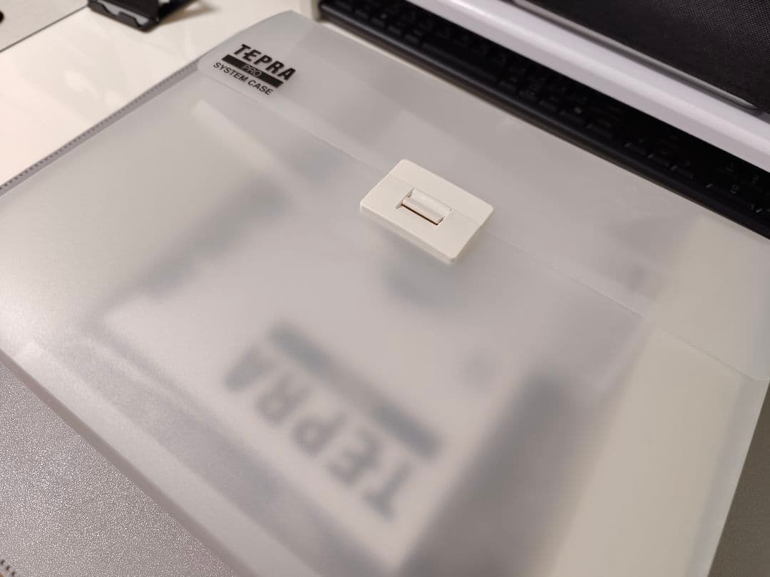 【極美品】テプラ PRO SR670 専用システムケース付 キングジム