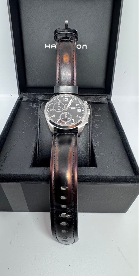 Hamilton ジャズマスターKhaki クロノグラフ 腕時計