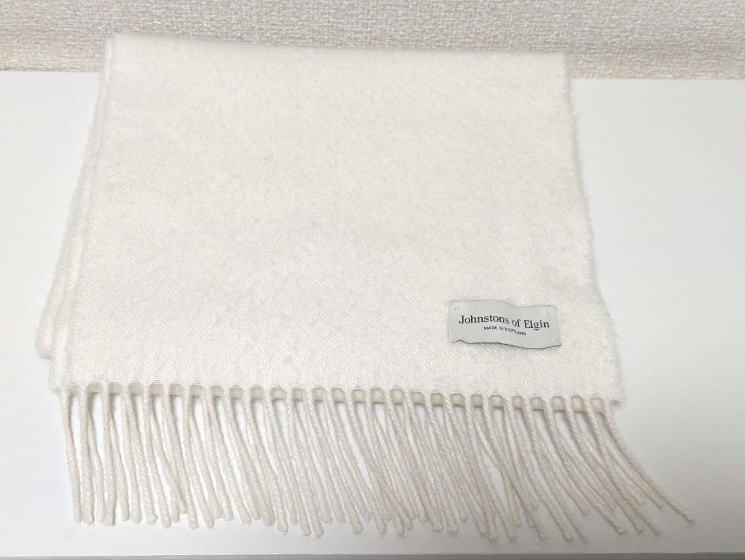 ハ*ム様 【美品】ジョンストンズオブエルガン カシミヤ100マフラー