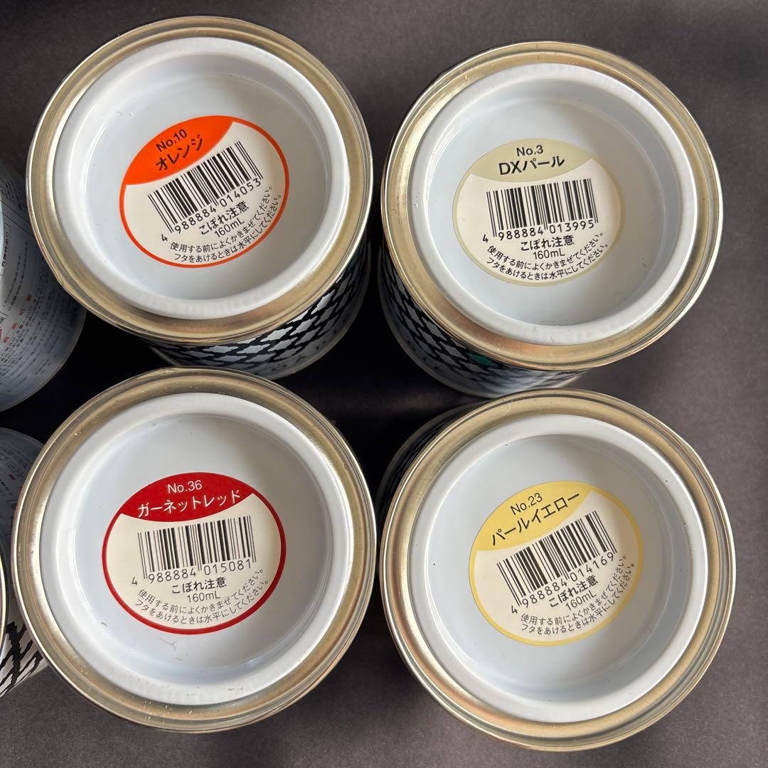 ②ディップ液8缶セットディップアート材料アメリカンフラワー材料