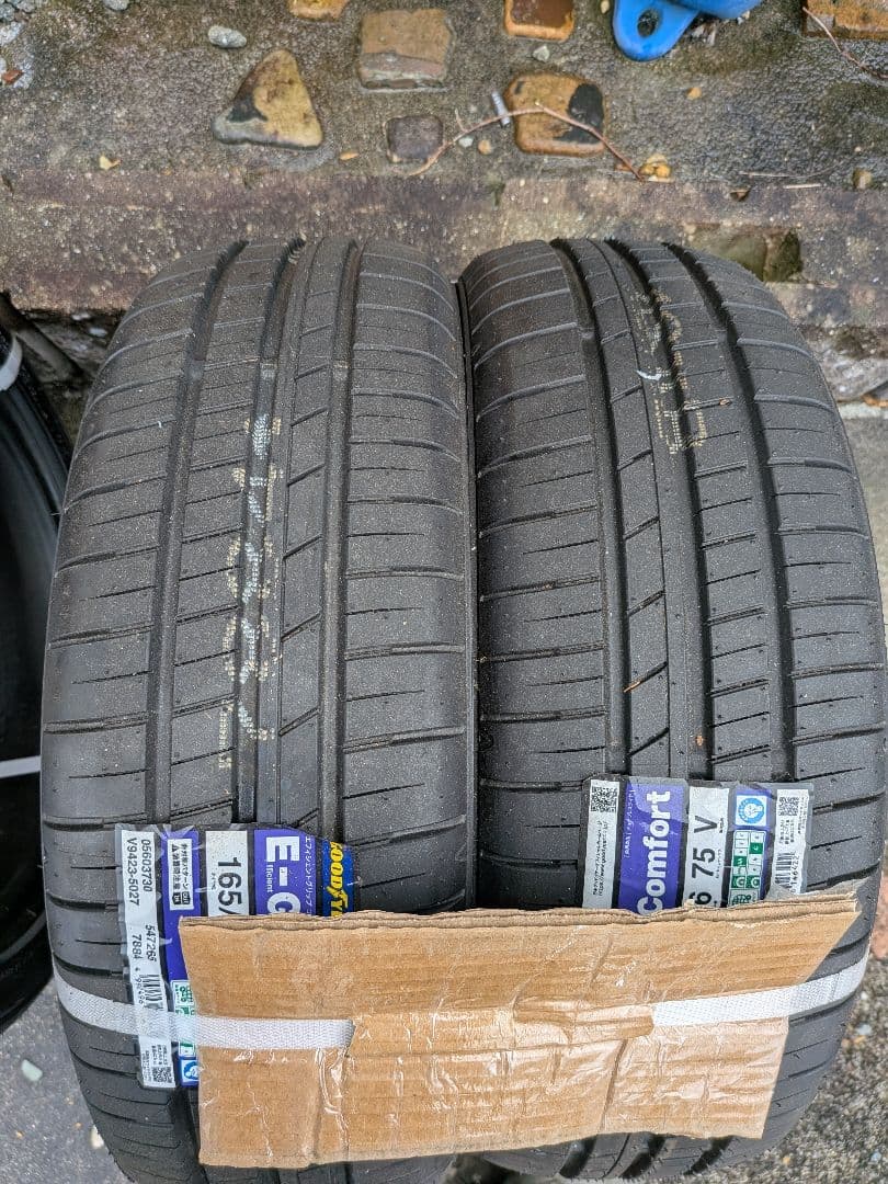 GOODYEAR E-Grip 165/50R16 25年日本製 4本