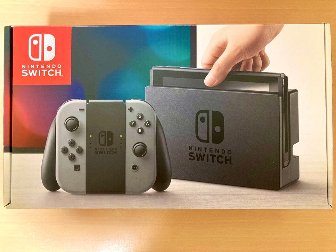 ⭐️【即日配送】Nintendo Switch 本体 グレー+付属品+液晶フィルム
