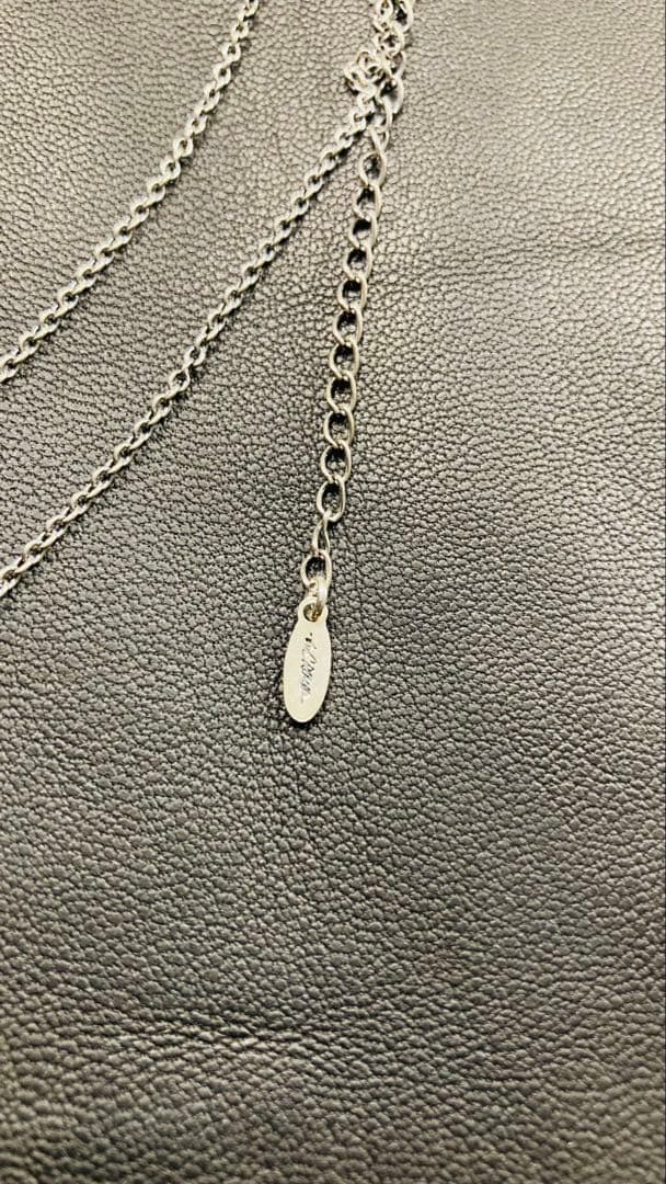 ビ*パ様 クライミー クロスネックレス シルバー 中古品