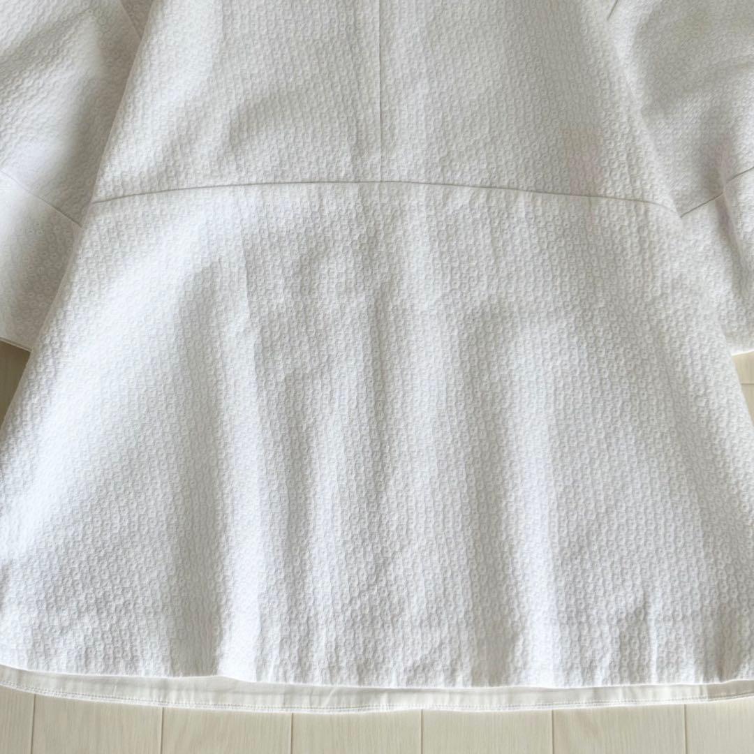 【美品】TOMORROWLAND ポワンピケ クルーネックブラウス