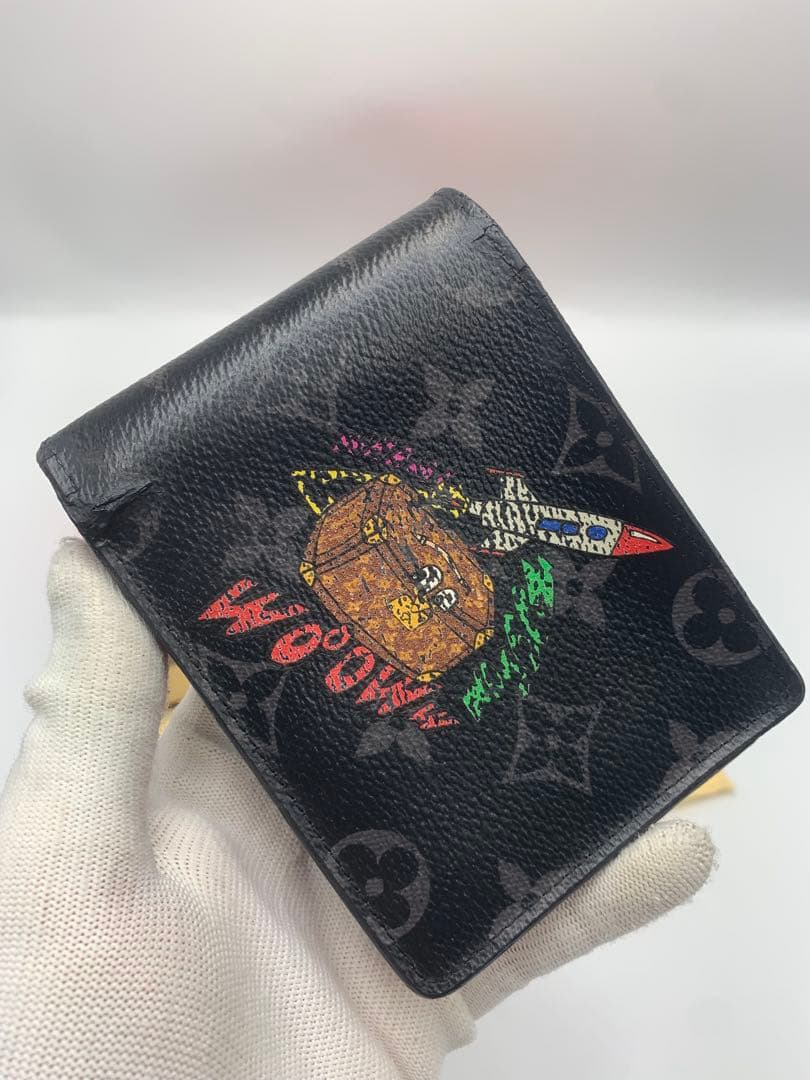 ルイヴィトン 二つ折り財布 ポルトフォイユ・ミュルティプル トランク P55