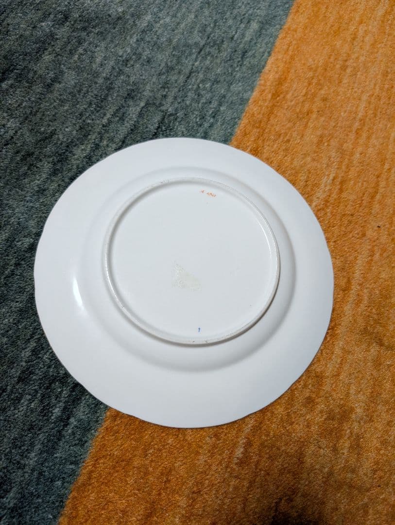 ミントン　ローズとガーランド　アンティーク　プレート