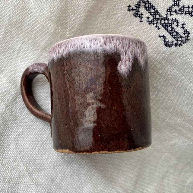 ◆美品◆19世紀キュノワール マグカップ＃オクトゴナルカフェオレボウルムスティエ