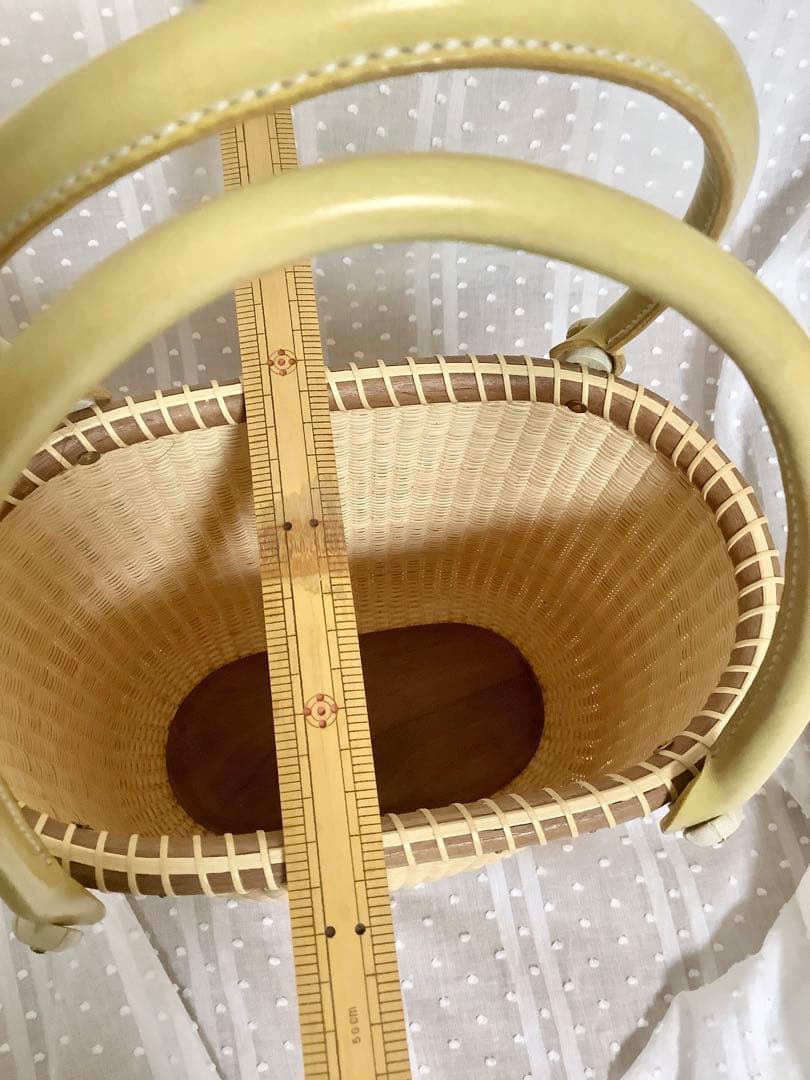 ナンタケットバスケット　ダブルワインオープンバスケット