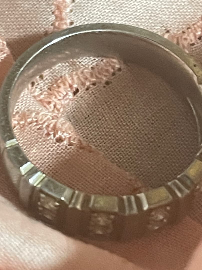 2点目から100円引きさん専用プラチナ900 ダイヤの指輪