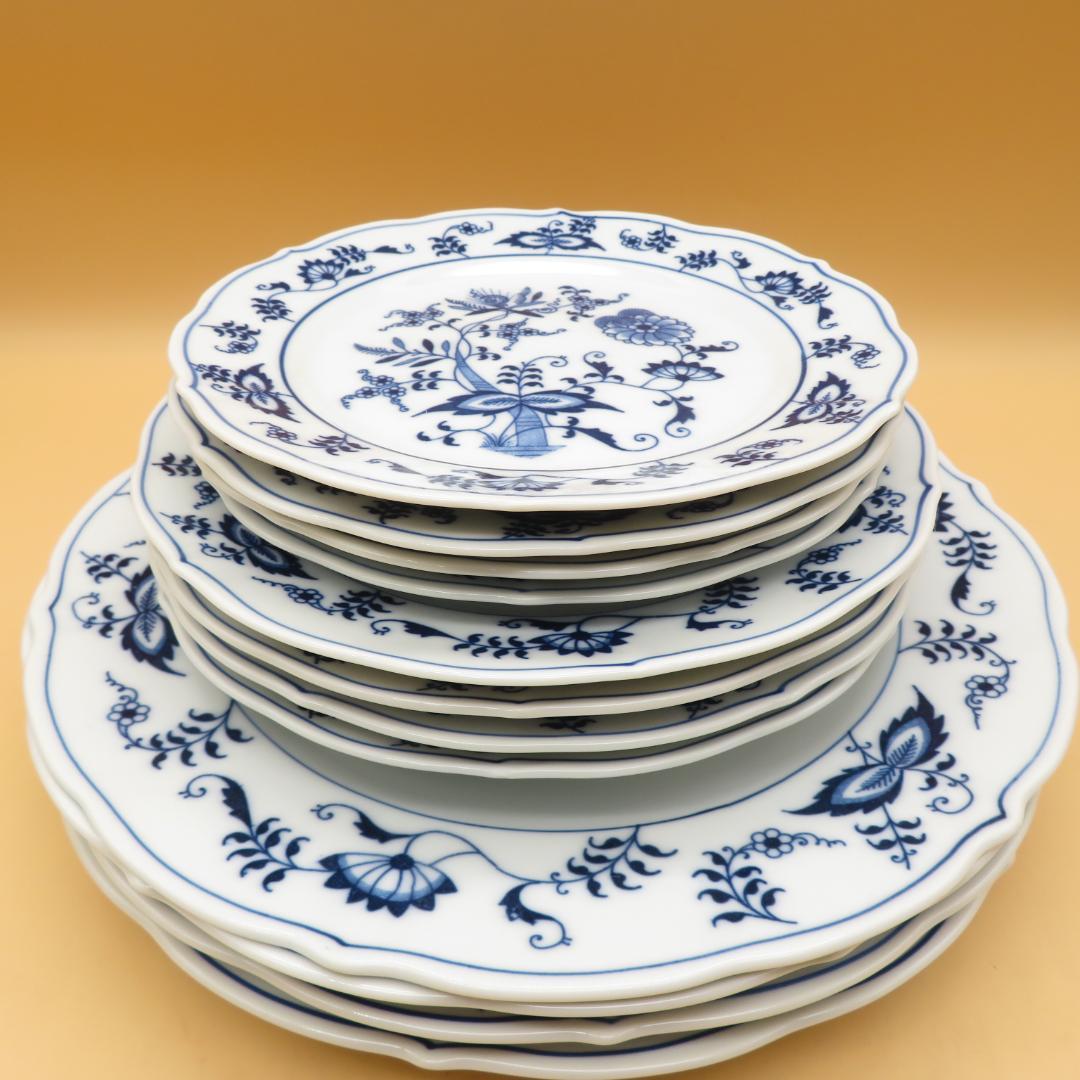 美品　ブルーダニューブ Blue Danube　大・中・小　皿　１２枚
