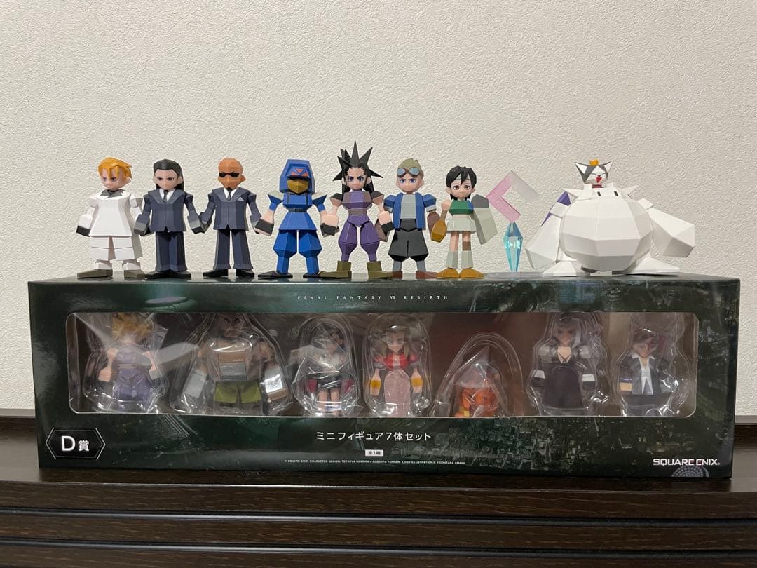 FF7 リバース 一番くじ D賞ミニフィギュアセット　G賞ミニフィギュア