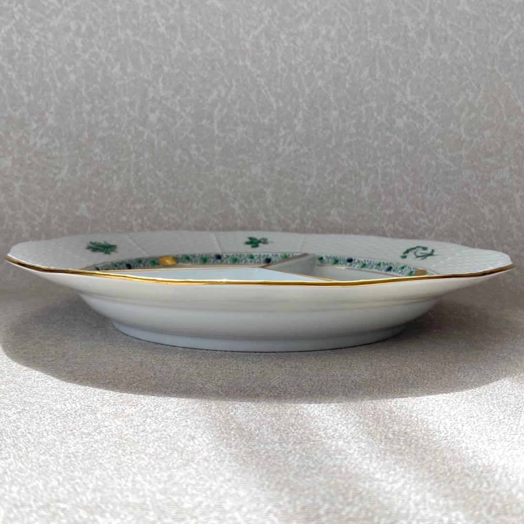 HEREND ヘレンド アピシウスのハーブ オードブル プレート オリーブ