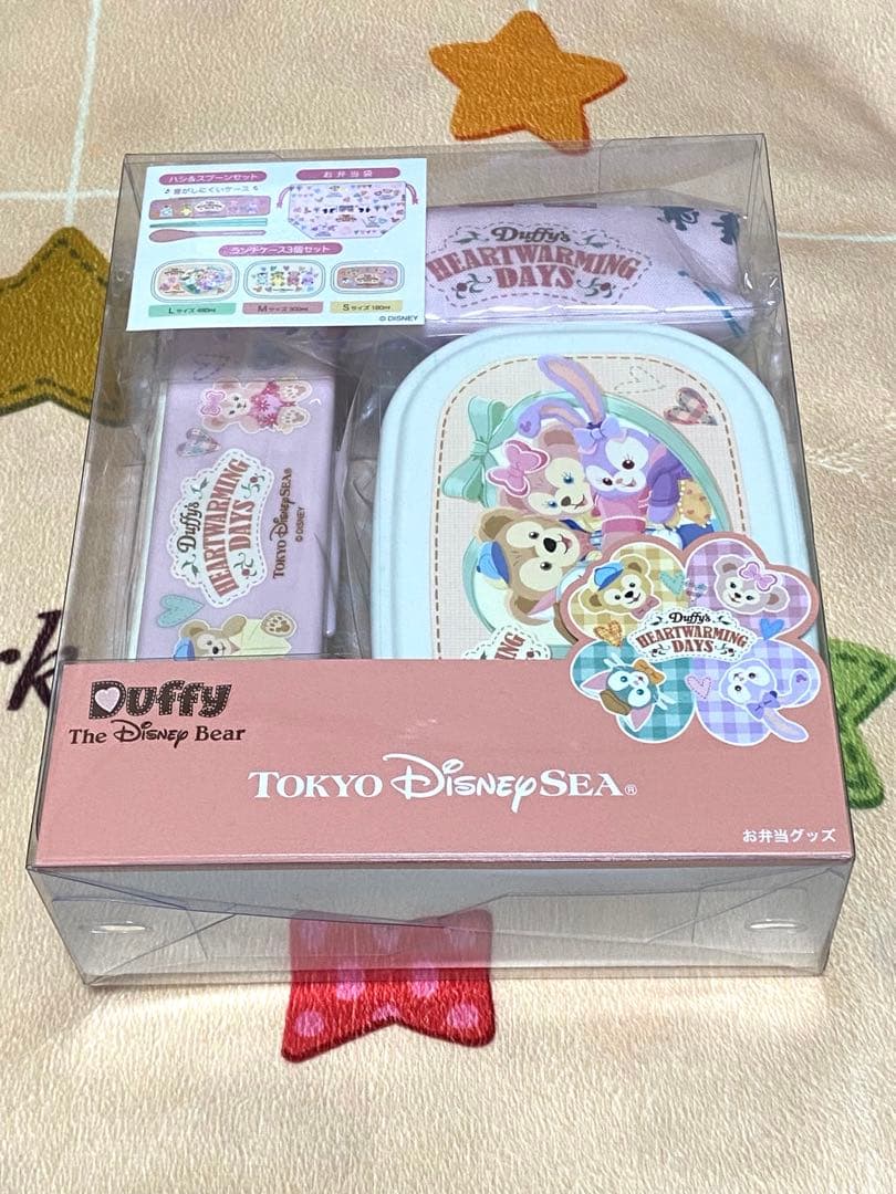 レア　ダッフィー ハートウォーミングデイズ　お弁当箱　ディズニーシー　2018