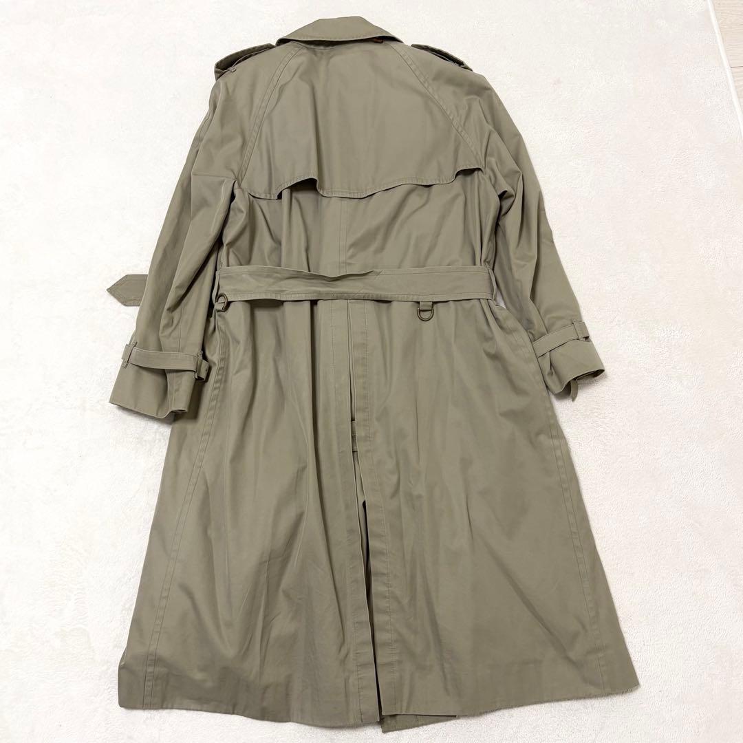 【美品】バーバリー トレンチコート ダブル ライナー ノバチェック ベルト