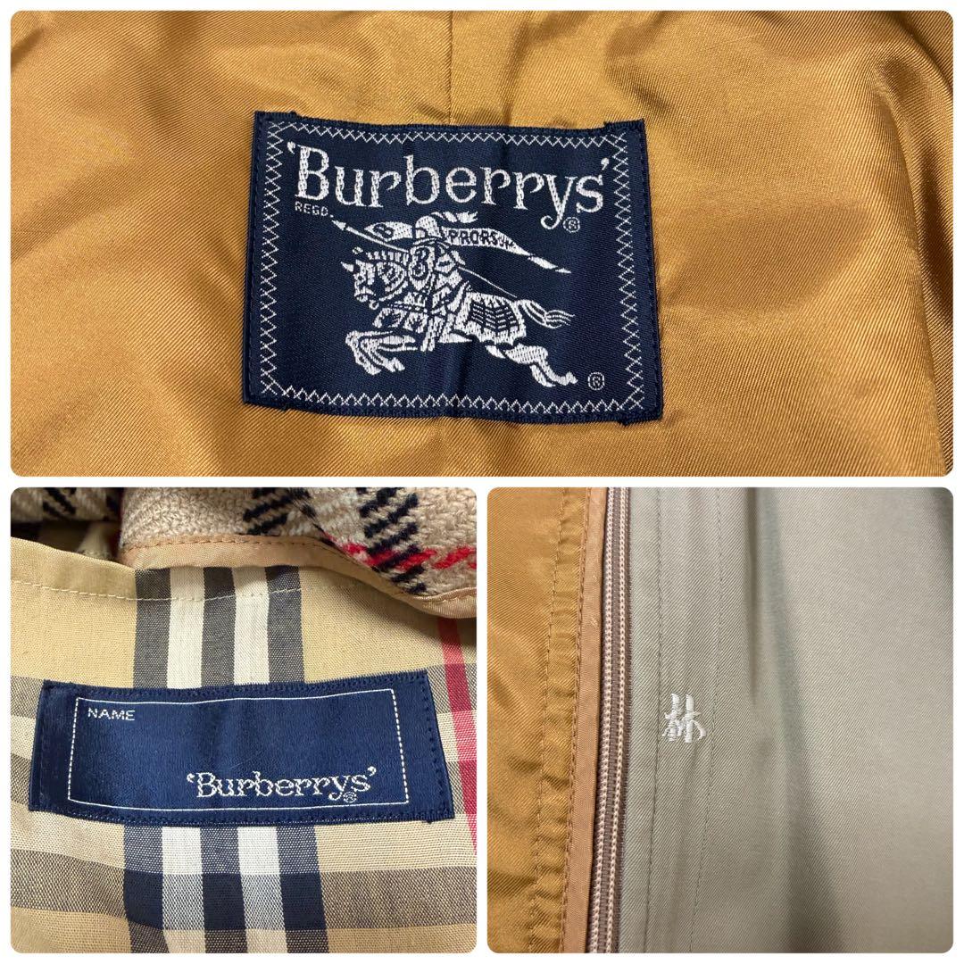 【美品】バーバリー トレンチコート ダブル ライナー ノバチェック ベルト