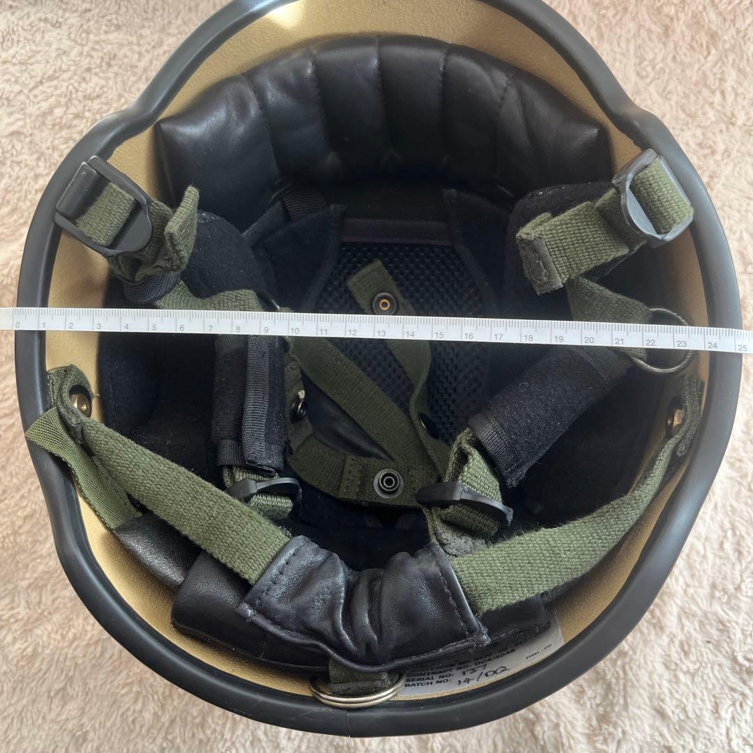 イギリス軍 MK7 ヘルメット MTP カバー付き