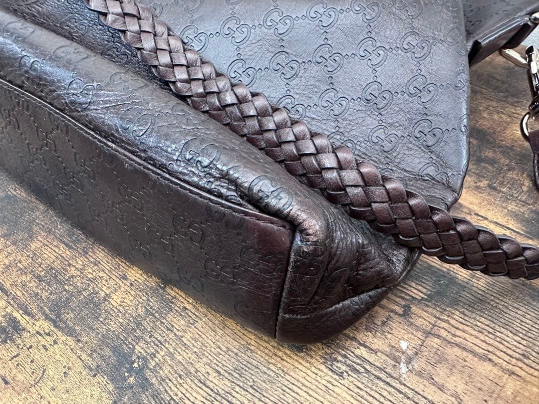 【美品】GUCCI GG柄　2wayバッグ