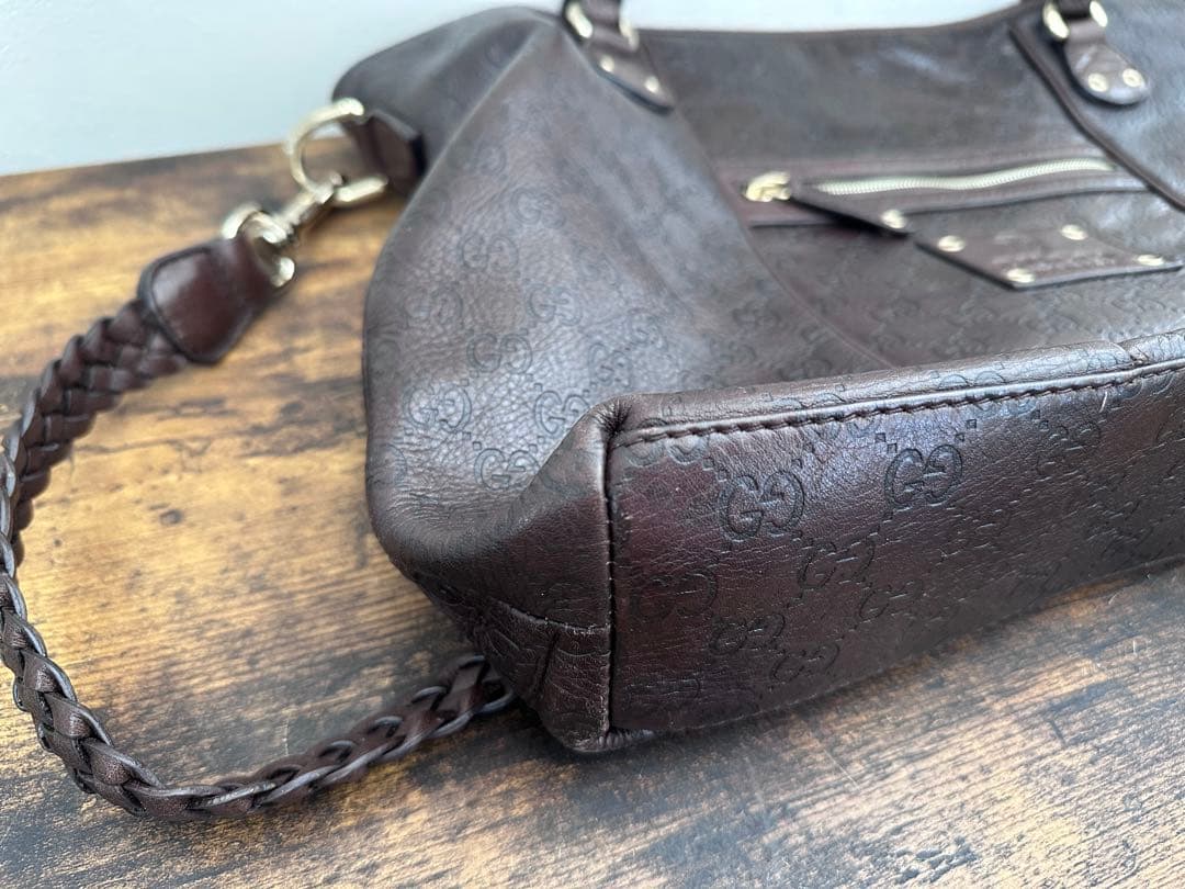 【美品】GUCCI GG柄　2wayバッグ