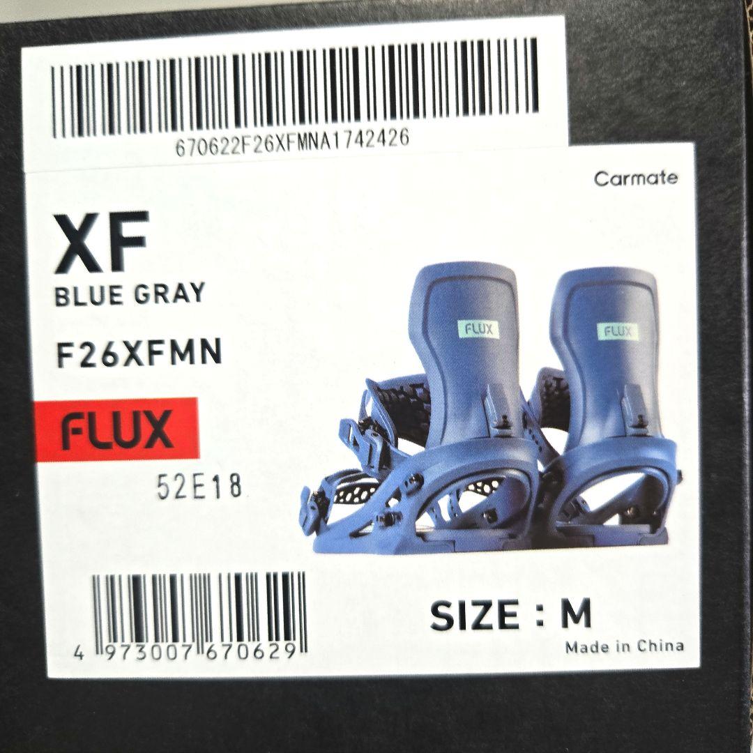 25-26 FLUX XF BLUE M フラックス スノーボード ビンディング