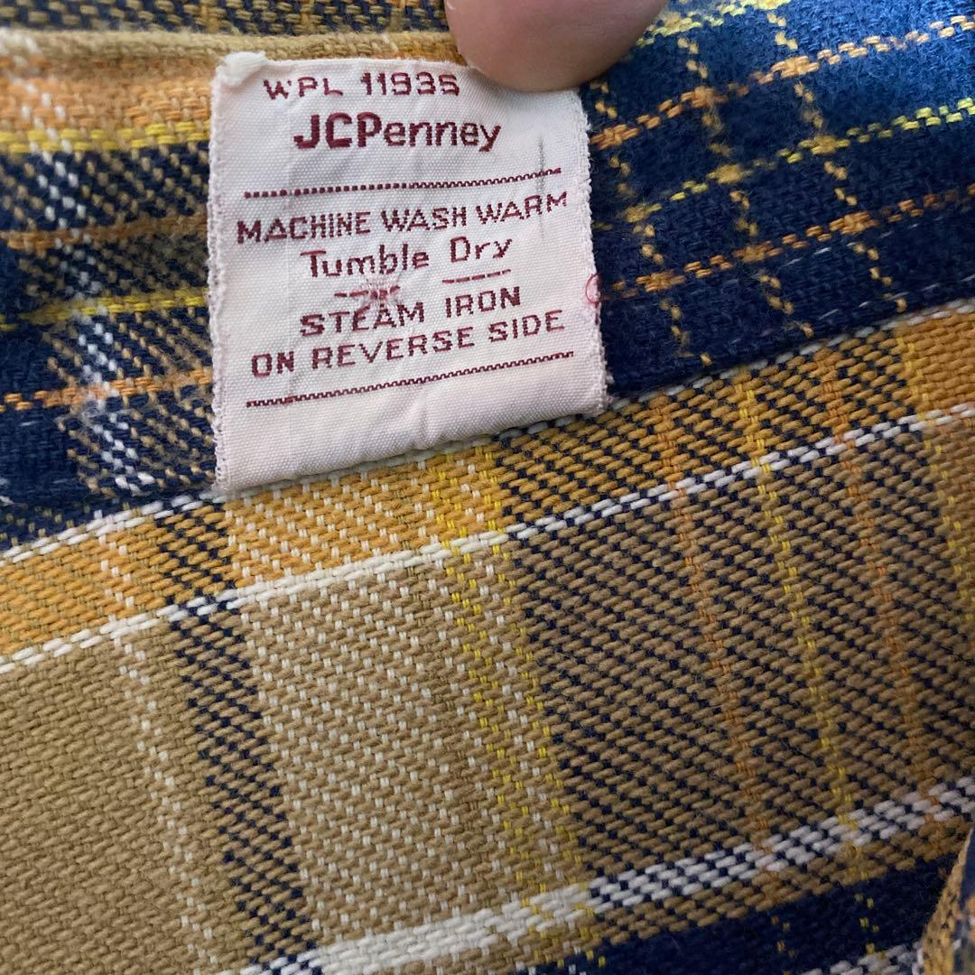 好配色　bigmac ネルシャツ ポルトガル製　ビンテージ