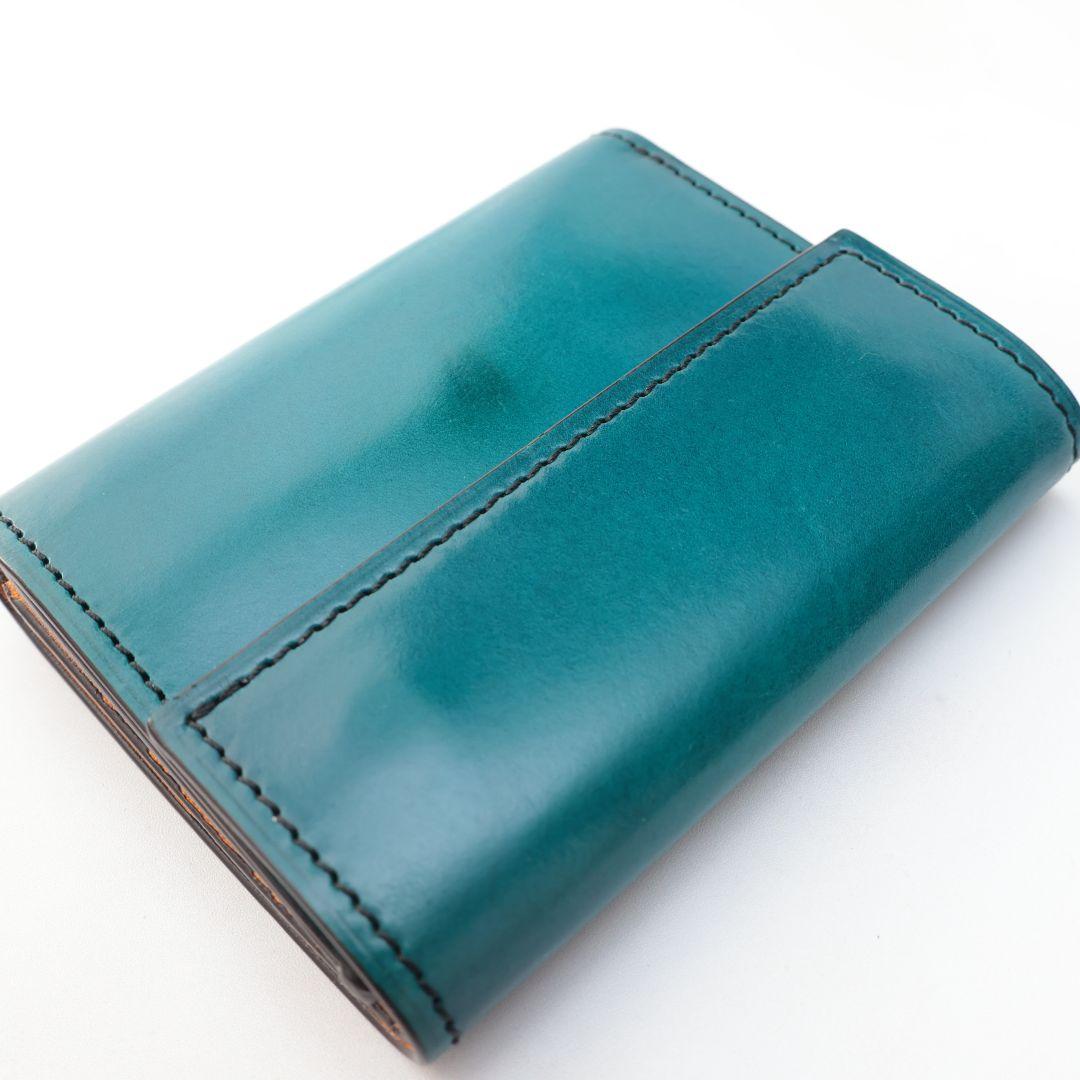 難有り訳あり品 yuhaku ユハク 三つ折り財布 綺麗ではない未使用