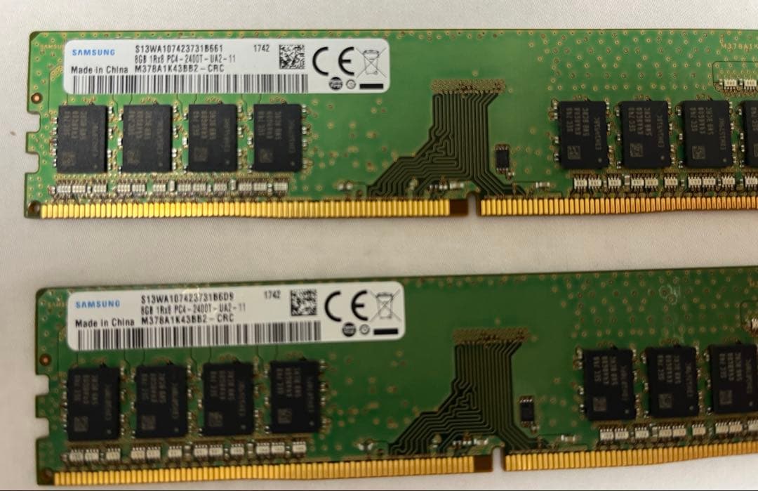Samsung DDR4 8GB ×2枚