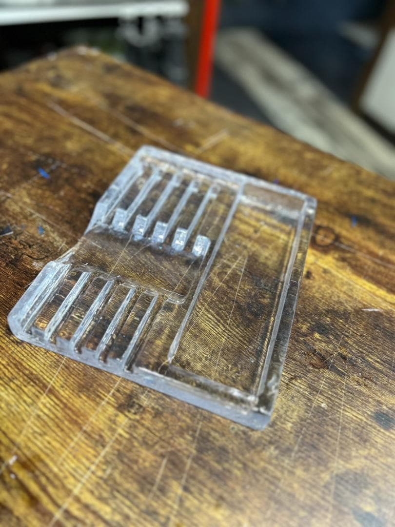 BARBER　barbershop　シザーケース　シザースタンド　レジン