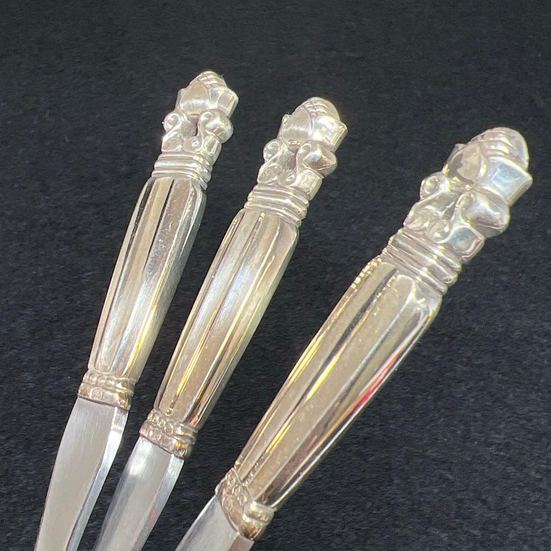 ジョージジェンセン エコーンスプーン6本　130g 東里7-1210☆2F