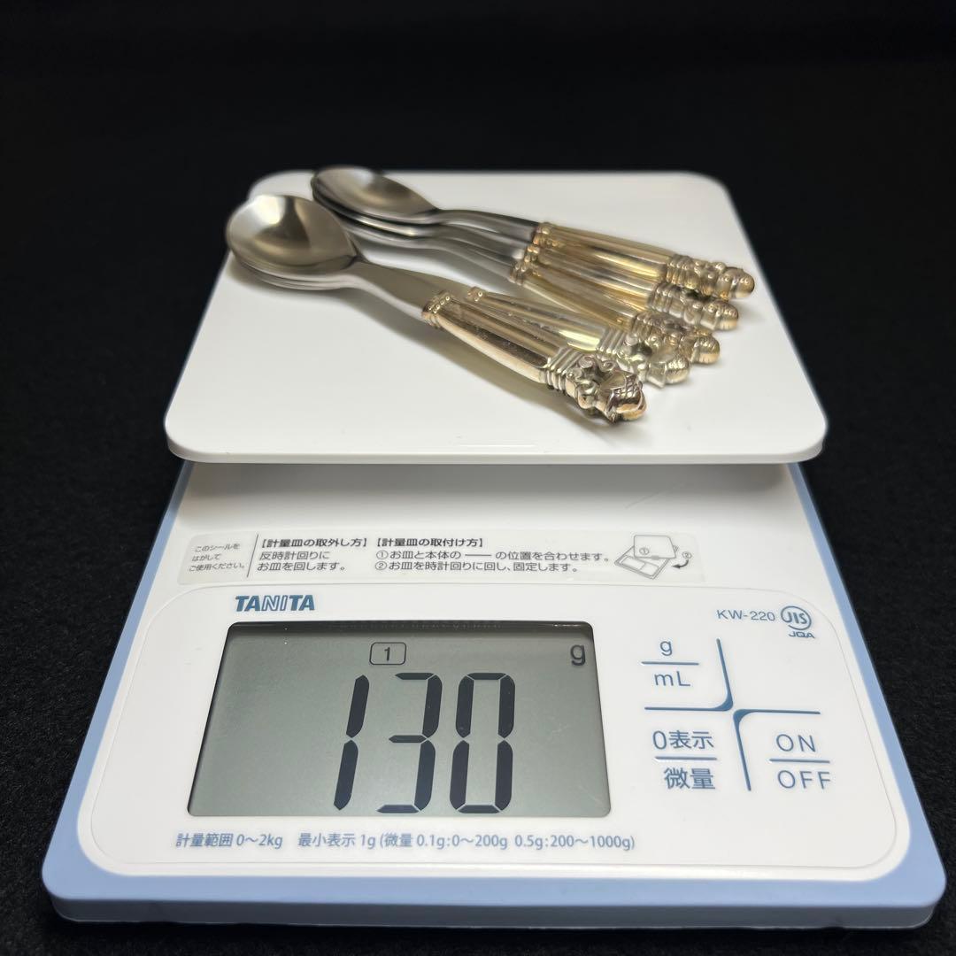 ジョージジェンセン エコーンスプーン6本　130g 東里7-1210☆2F