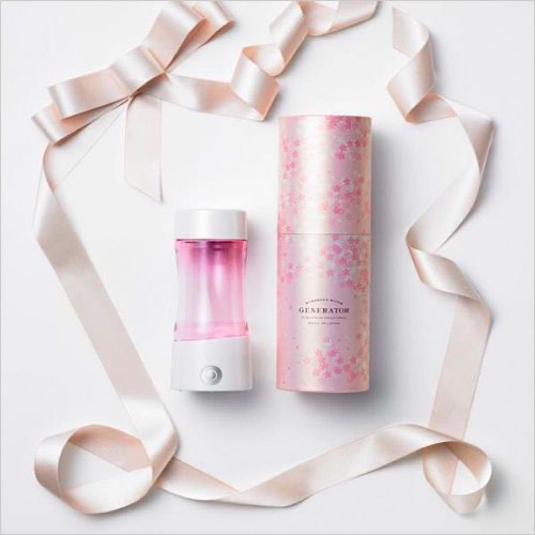 A935 ポータブル水素生成ボトル 桜ポケット 限定版