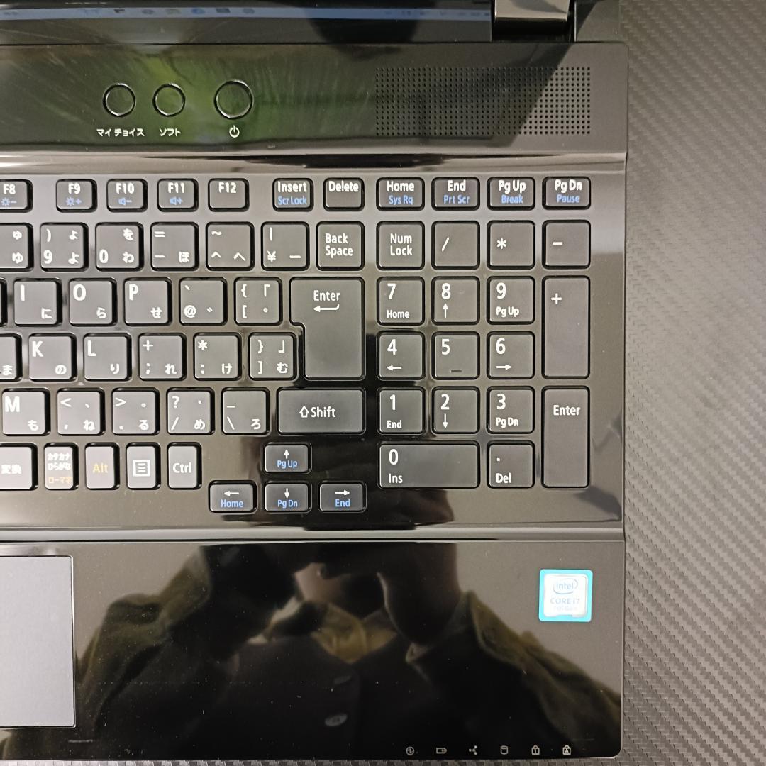 NEC ノートPC Core i7 Windows11 SSD メモリ8GB 黒