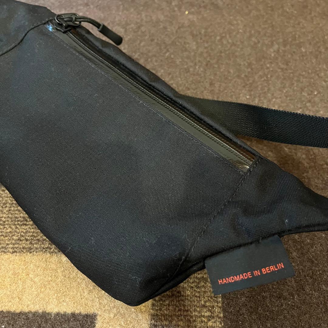 bagjack bshop別注 コブラバックル ヒップバッグ コーデュラ 黒