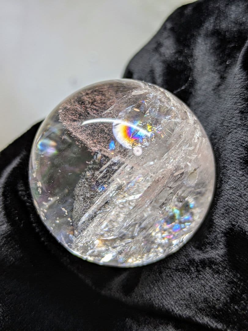 土日限定価格　♡ピンクアゼツライト（通称） ピンククリアクォーツ　スフィア♡