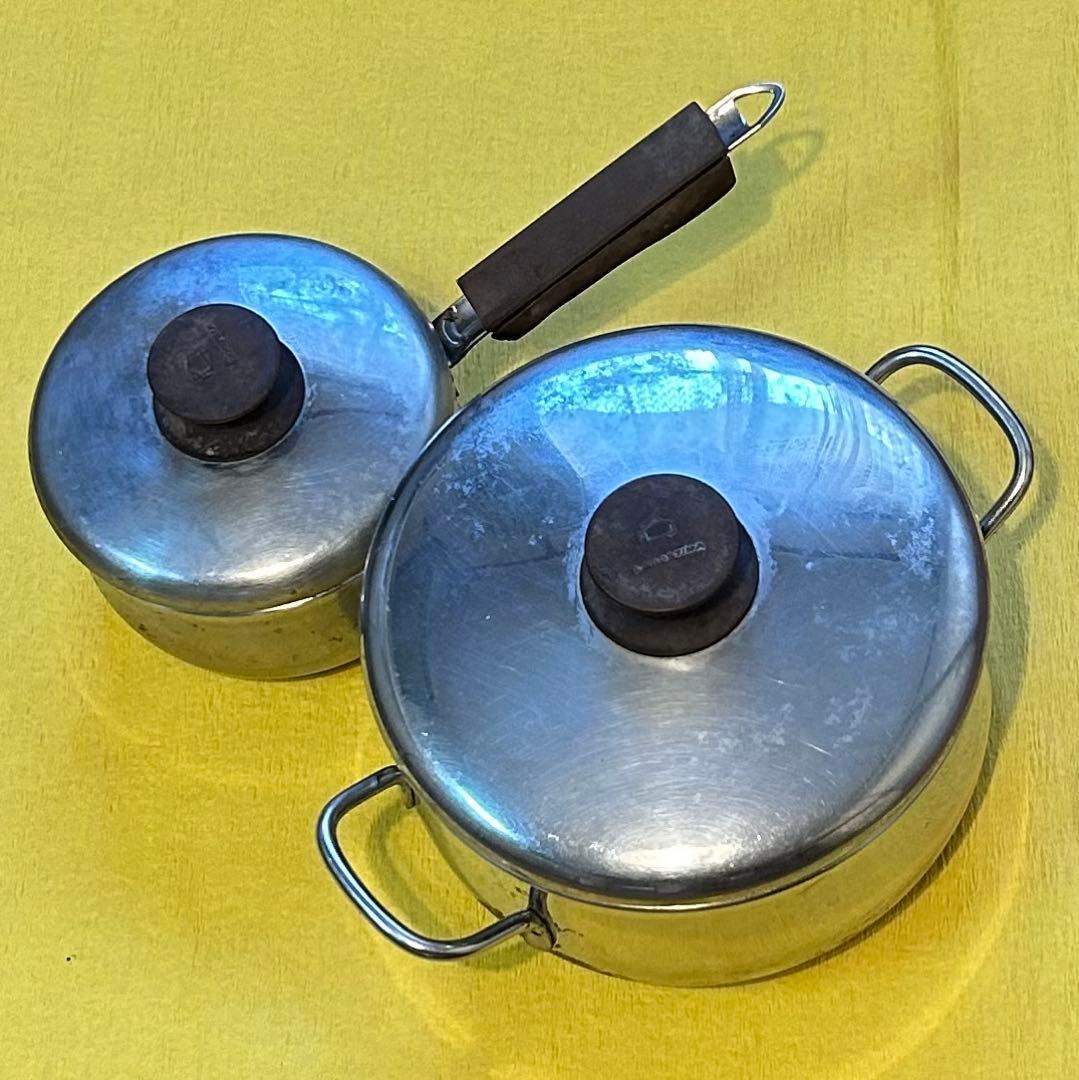 ラゴスティーナ　鍋セット 大小2個　中古品