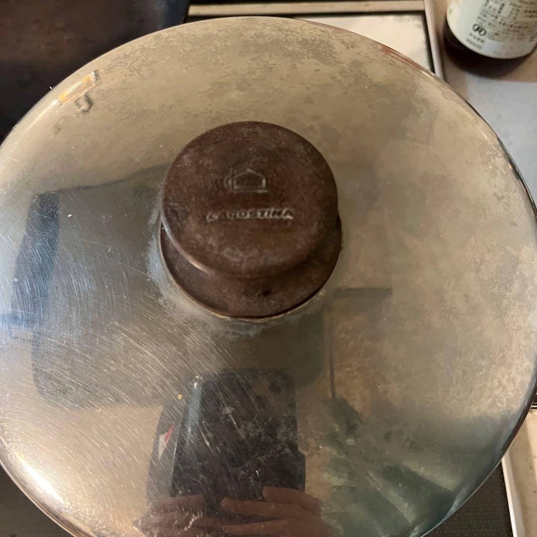 ラゴスティーナ　鍋セット 大小2個　中古品