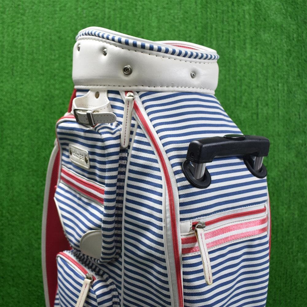 adidas/アディダス ゴルフ レディース キャデバッグ【ボーダー】美品！